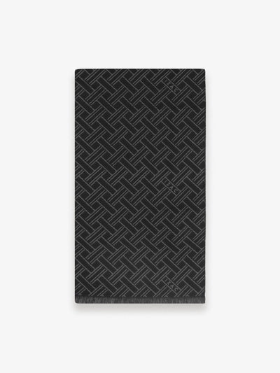 Écharpe à motifs noirs - IZAC