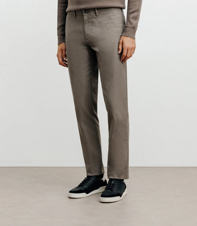 Pantalon armuré slim taupe - IZAC