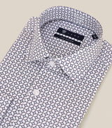 Chemise col italien regular écrue - IZAC