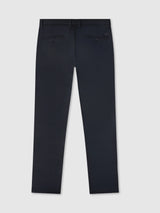 Pantalon chino - coton sergé marine
