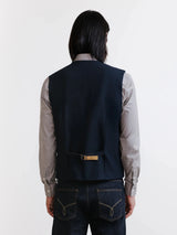 Gilet casual marine - IZAC