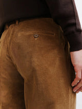 Pantalon en velours camel - IZAC