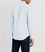 Chemise avec col boutonné ciel - IZAC