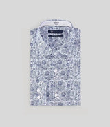Chemise ville fantaisie blanche - IZAC