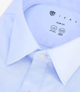 Chemise ville en coton ciel - IZAC