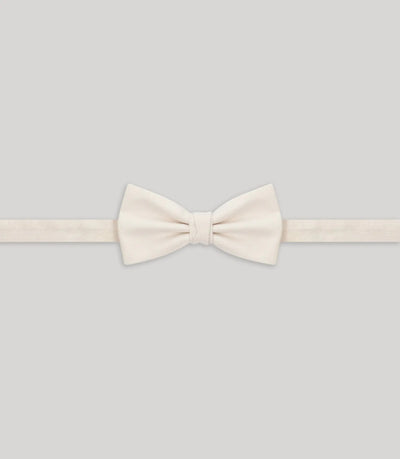 Nœud papillon 100% lin écru - IZAC