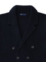 Gilet maille marine - IZAC