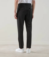 Pantalon casual en maille noir - IZAC