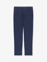 Pantalon avec taille élastique indigo - IZAC