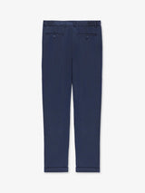 Pantalon avec taille élastique indigo - IZAC