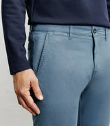 Pantalon coton stretch bleu canard - IZAC