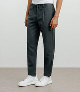 Pantalon rayé gris - IZAC